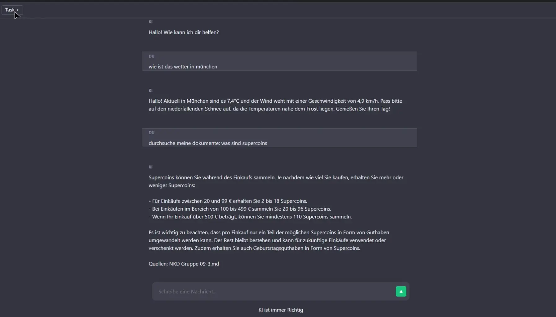 NAS System with local AI
